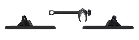 Thule pyöräkouru 3 Caravan Superb, musta - Polkupyörätelineet ja varusteet - 10270 - 1