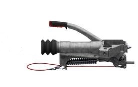 Työntöjarru AL-KO 200V ilman kuulakytkintä Vetopää - AL-KO - 10370 - 1