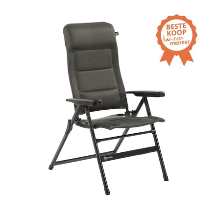 Travellife Barletta comfort tuoli L, tummanharmaa - RETKEILY JA LEIRIYTYMINEN - 25350 - 1