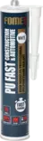 Fome Flex polyuretaaniliima- ja tiivistemassa Pu Fast, valkoinen 310 ml - LIIMAT JA TIIVISTYSMASSAT - 23530 - 1