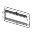 Verhokasetti 826x475 mm RAL 9002 laskosverho - HOBBY VARAOSAT - 4130 - 1