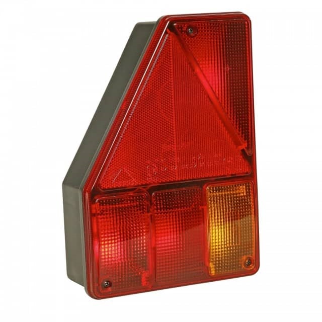 Aspöck Earpoint vasen 12v Aspöck yhdistelmätakavalo läpiviennillä - Aspöck - 11010 - 1