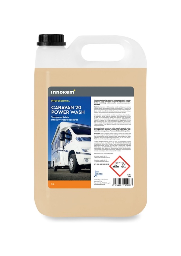 Innokem pesutiiviste Caravan 20 Tehopesu 5 l - PESUAINEET JA PINNOITTEET - 21550 - 1