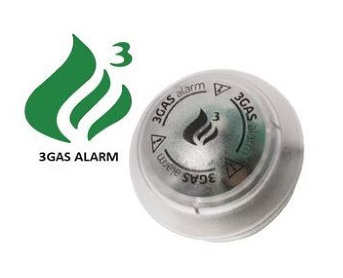 Kaasuhälytin 3Gas, 12-24V nestekaasu, nukutuskaasut ja muut syttyvät kaasut - HÄLYTTIMET - 11850 - 1