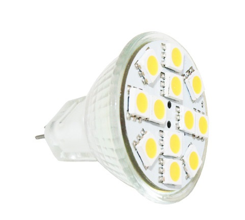 Led polttimo MR 11 SMD 1,8 w Valoteho 100 Lumen lämmin valkoinen - Polttimot - 16960 - 1