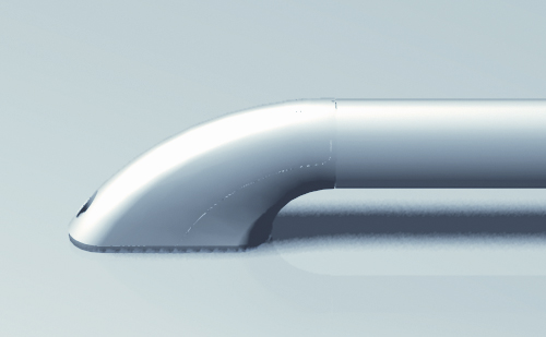 Thule kattokaidepari De Luxe 300 cm, valkoinen - Kattokaiteet, tikkaat ja varusteet - 1640 - 1