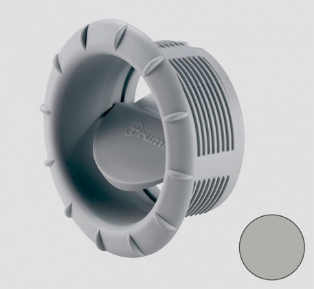 Truma päätesuutin 65/72 mm EN harmaa - Ilmakeskuslämmityksen asennustarvikkeet - 13290 - 1