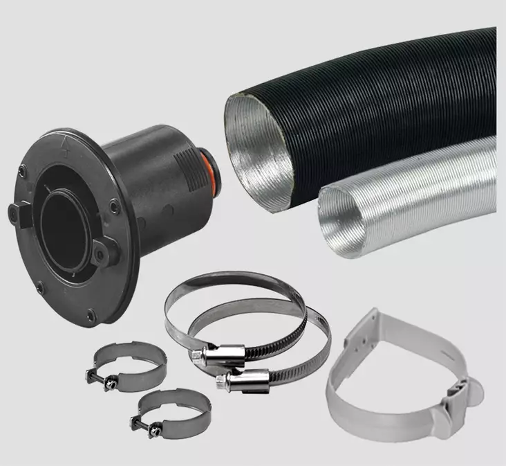 Truma seinäläpivientisarja WK 64 L , Varioheat - Lämmityslaitteiden asennustarvikkeet - 14420 - 1