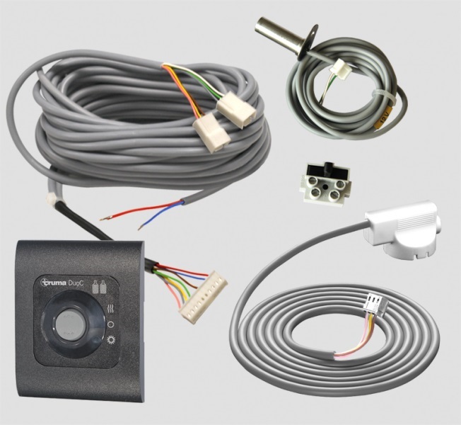 Truma sisänäyttö / ohjauspaneeli DuoC, DuoCont DuoControl CS täyd. sis. EisEx - Säätimet, vaihtajat, letkut, suodattimet - 14770 - 1