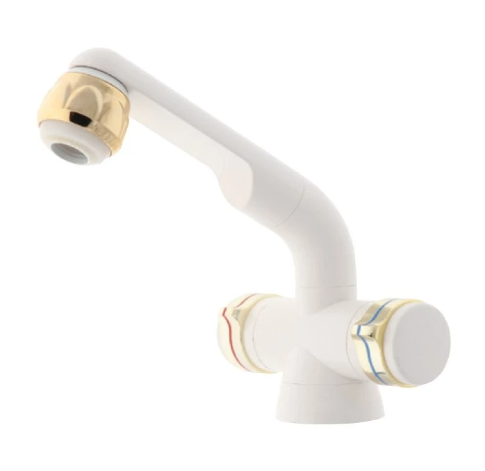 Comet sekoitushana Barwig Compact valkoinen / kulta - Hanat Comet - 25110 - 1