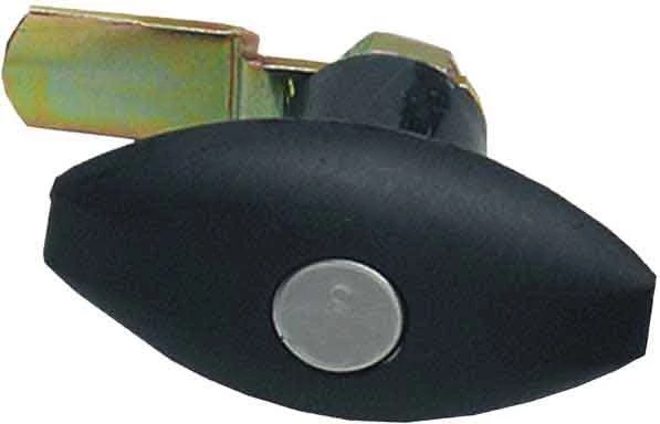 Luukun lukko musta, ei lukkopesää, Zadi - Ovien ja luukkujen osat - 25170 - 1