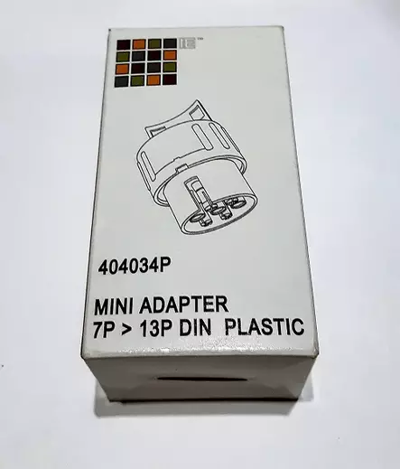 Adapteri auto 7 vaunu 13 Adapteri mini 7-13 pakattu - Pistokkeet/Adapterit - 10631 - 1