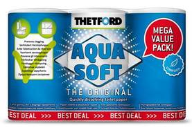 Thetford Aqua Soft wc paperi 6rl, value pack - Kemikaalit ja hoitoaineet thetford - 12565 - 1