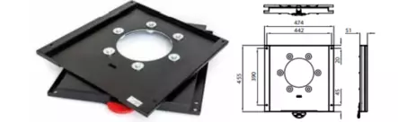 Kääntymismekanismin välilevysarja Ford Transit alkaen 2014> - Kääntymismekanismit - 21491 - 1