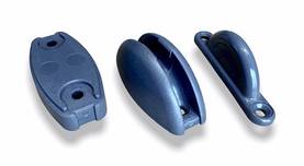 Oven aukipidin 2-osainen tummanharmaa - Ovien ja luukkujen osat - 9938 - 2