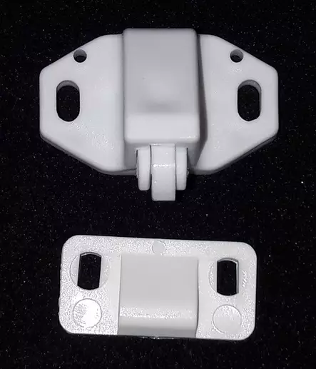 Rullalukko valkoinen - HOBBY VARAOSAT - 5391 - 1