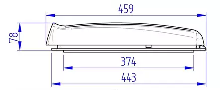 Thule veivattava kattoluukku 12 V 40x40 cm, valko - Kattoluukut ja osat - 6771 - 2