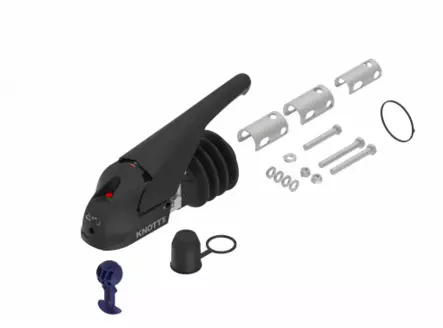 Turvakytkin Knott KS30 D50-K1212+Z 3000 kg, 50 mm putkeen KS 30 - Kitkakytkimet, lukot ja varaosat - 13051 - 2