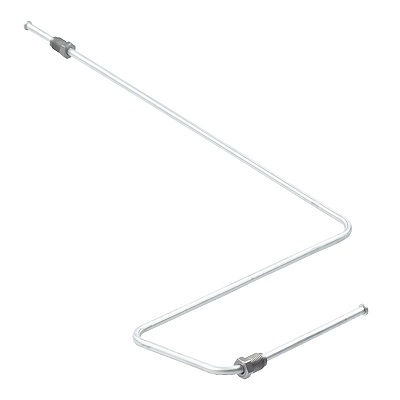 Jääkaapin kaasuputki 4,75/0,7x373,5mm Dometic RM 85-, RMD85- - Jääkaappien varaosat Dometic - 23431 - 1