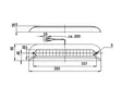 Jokon Lisäjarruvalo Led 12V pinta Lisäjarruvalo 385x92 - Jokon - 11091 - 2