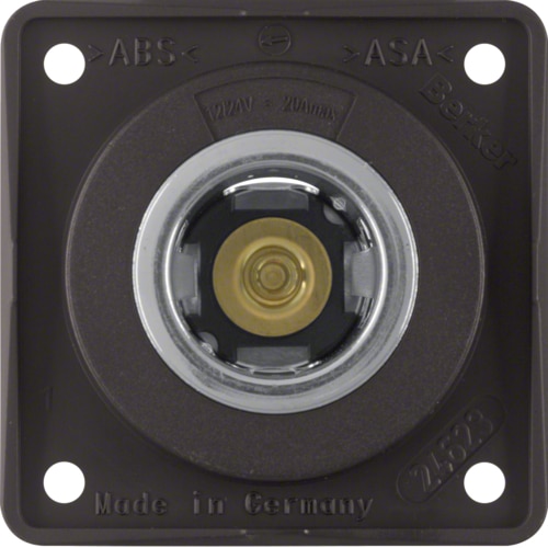 Berker pistorasia upotettava 12V ruskea 12-24V, max. 20A - Sähkörasiat, pistokkeet - 18421 - 1