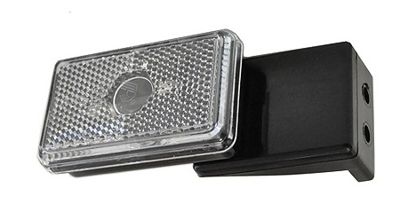 Etuäärivalo kumijalalla oikea Äärivalo valkoinen kumijalalla - Hella/talmu/muut - 11561 - 1