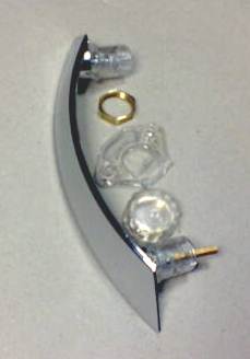 Kaapin kahva oikea 128mm, mekanismi alar mekanismi alareunassa - HOBBY VARAOSAT - 5331 - 1