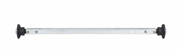 Lehtijousiakseli 750kg saatavilla eri mitoilla, tilaustuote - Knott - 12751 - 1