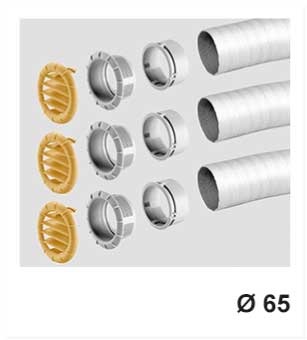 Truma Saphir EasySet, ilmanjakosarja, beige - ILMASTOINTILAITTEET, TARVIKKEET TRUMA - 14551 - 1