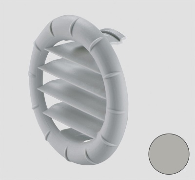 Truma suunnattava ritilä päätesuuttimeen harmaa - Ilmakeskuslämmityksen asennustarvikkeet - 13491 - 1