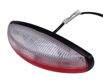 Aspöck Flexipoint II Led pun/valk 12v äärivalo musta pohja - Aspöck - 24621 - 1