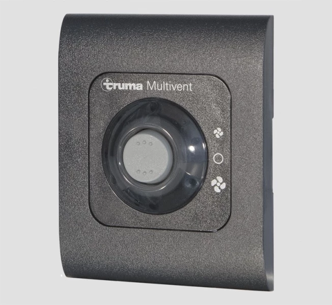 Truma Multivent välipuhaltimen ohjauspaneeli, musta - Puhaltimet ja osat - 14481 - 1