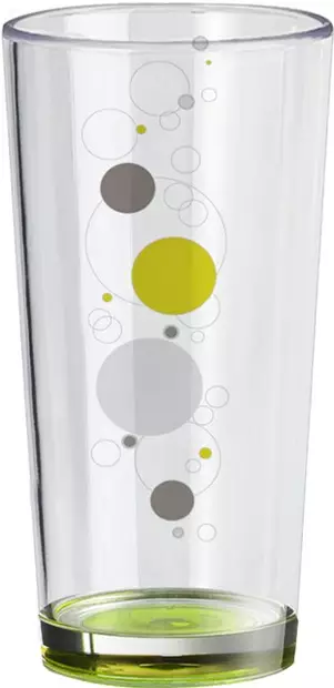 Juomalasipakkaus Festa Space, 2 kpl 40 cl, liukueste, polykarbonaatti - Ruokailu ja kattaus - 8112 - 2