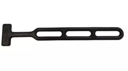 Kumilenkki 280mm musta Böckman - Hevostrailerit/Saranat/Lavalukot/Kaasujo - 16312 - 1