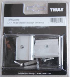 Thule tukijalan yläkiinnikepari - Markiisien varaosat Thule - 1216 - 2