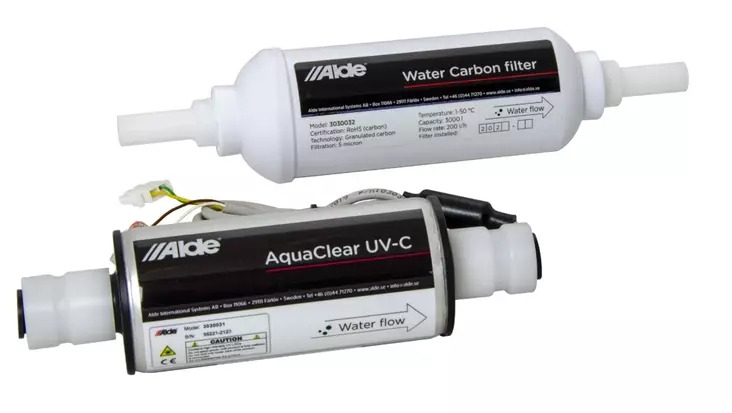 Alde Aquaclear universal UV-C vedenpuhdistusjärjestelmä LED, ultraviolettivalo - Alde 3000, 3010, 3020, 3030 varaosat - 16982 - 1