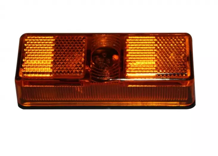 Aspöck sivuvalo keltainen Sivuäärivalo Aspöck ruuvikiinnitys - Aspöck - 11162 - 1