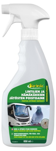 Star brite Lintujen & hämähäkkien jätösten poistaja 650ml - OUTLET - 12616 - 1