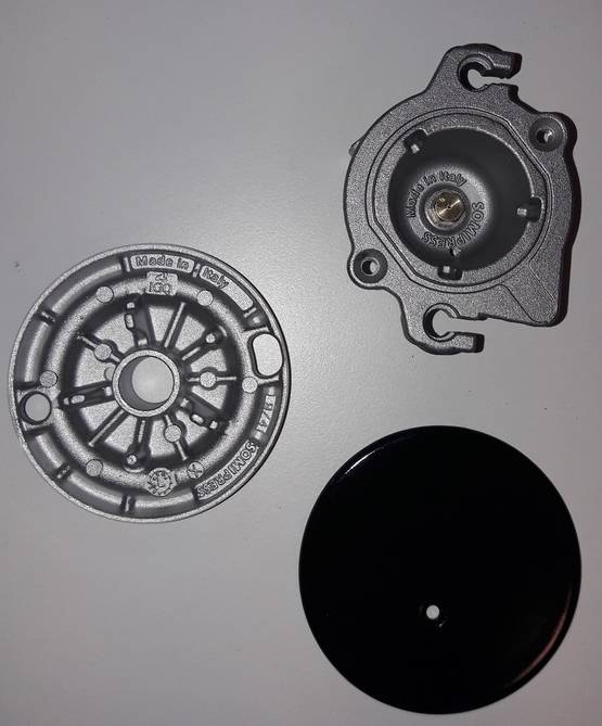 Poltin, sarja, liesi, keskikoko liekinlevttäjä 75mm, SHB34012 - Liesien ja uunien varaosat - 9547 - 1