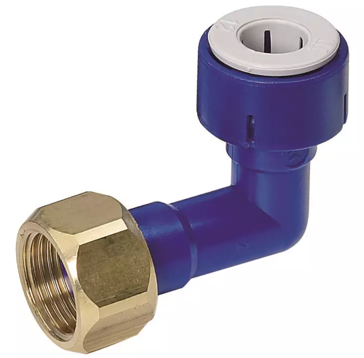 Reich kulma-liitin UniQuick 12 mm putki/sisäkierre metalliliitin - MUUT VESIJÄRJESTELMÄN OSAT - 18492 - 1