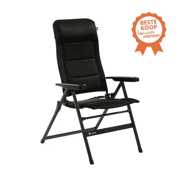 Travellife Barletta comfort tuoli L, musta - RETKEILY JA LEIRIYTYMINEN - 25352 - 1
