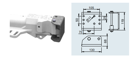 Kiinnikerauta Profi 3500 vetopäähän - AL-KO - 21293 - 1