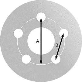 Peltivanne 5,5J X15, 5X112 - Perävaunun alustan varaosat - 11433 - 2