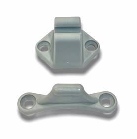 Oven aukipidin 2-osainen, vaaleanharmaa - Ovien ja luukkujen osat - 12622 - 2