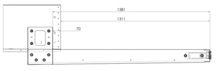 Runkopidennys Hymer MB B SLC 780/790/704 AMC AL-KO runkopidennys+sivutuet - Vetokoukut - 11863 - 2