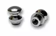 Kaapin lukon nuppi, 19mm, kromi Push-lock mini - HOBBY VARAOSAT - 8153 - 1