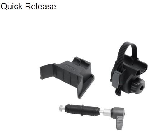 Thule haarukkasovite Veloslide, Quick release - Polkupyörätelineet ja varusteet - 13243 - 1