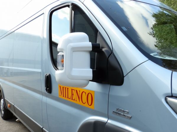Milenco peilin suojuspari Ducato 07->, valkoinen - Lisäpeilit ja tarvikkeet - 9413 - 1