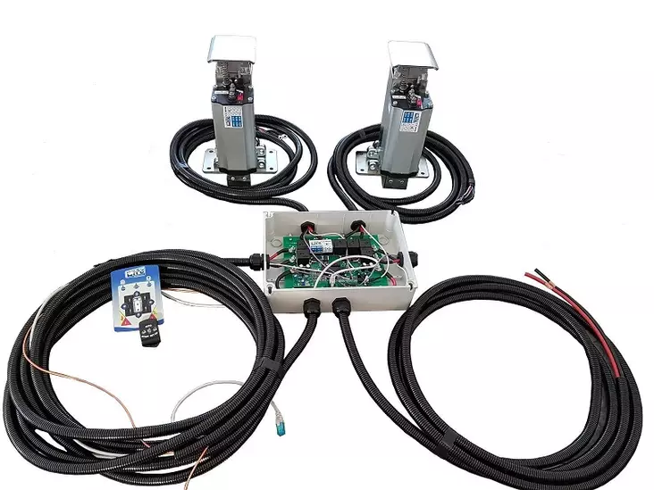 Sähkötukijalat autoon 2 sarja Tesa kit Autolift 2 eteen tai taakse - Nurkkatuet - 12173 - 1