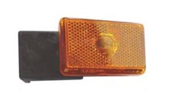 Sivuäärivalo keltainen kumijalalla oikea Äärivalo keltainen kumijalalla - Hella/talmu/muut - 11563 - 1